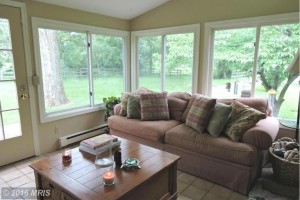 Log Home Family Room