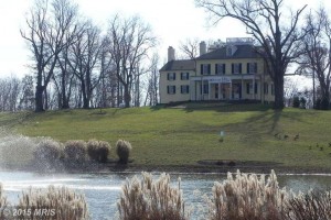 Front colonial home